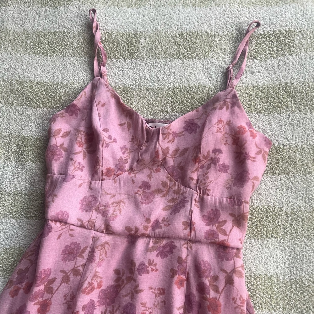 Trixxi Pink Floral Chemise